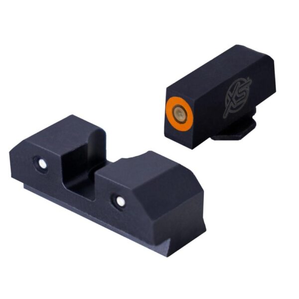 XS Sights R3D Night Sights Set for Glock 42/43/43x/48 Orange Bulk 20/ct - Precision Shot Firearms