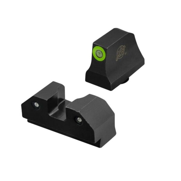XS Sights R3D Night Sights Green for Glock Suppressor/RMR Height 42 43 43x and 48 - Precision Shot Firearms