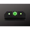 XS Sight Systems R3D 2.0 Night Sights for Glock Green Front with Black Rear - Precision Shot Firearms