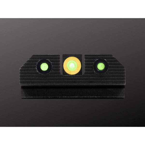 XS Sight Systems R3D 2.0 Night Sights for Glock Orange Front with Black Rear - Precision Shot Firearms