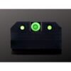 XS Sight Systems R3D 2.0 Suppressor Height Night Sights for Glock 20/21/29/30/30S/37/41 Green Front with Black Rear - Precision Shot Firearms