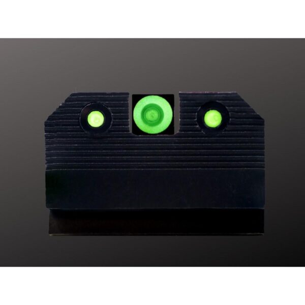 XS Sight Systems R3D 2.0 Suppressor Height Night Sights for Glock 42/43/43x/48 Green Front with Black Rear - Precision Shot Firearms