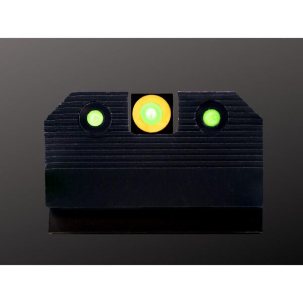 XS Sight Systems R2D 2.0 Suppressor Height Night Sights for Glock Orange Front with Black Rear - Precision Shot Firearms