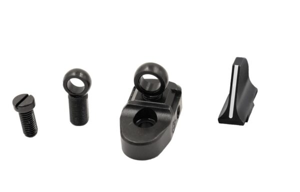 XS Sights Henry Ghost Ring Sight Set .357 Magnum Dovetail - Black Steel - Precision Shot Firearms
