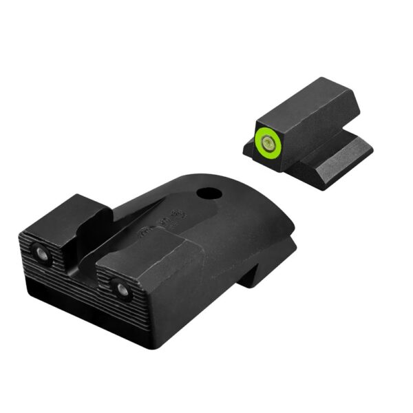 XS Sights R3D 2.0 Night Sights for Kimber 1911 Custom 5" & Ultra Carry Green - Precision Shot Firearms