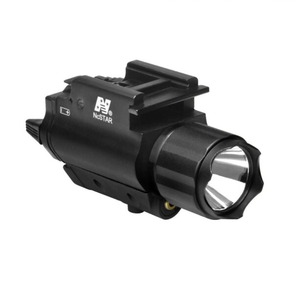 TACTICAL RED LASER SIGHT & 3W 120 LUMENS LED FLASHLIGHT W/WEAVER QR - Precision Shot Firearms
