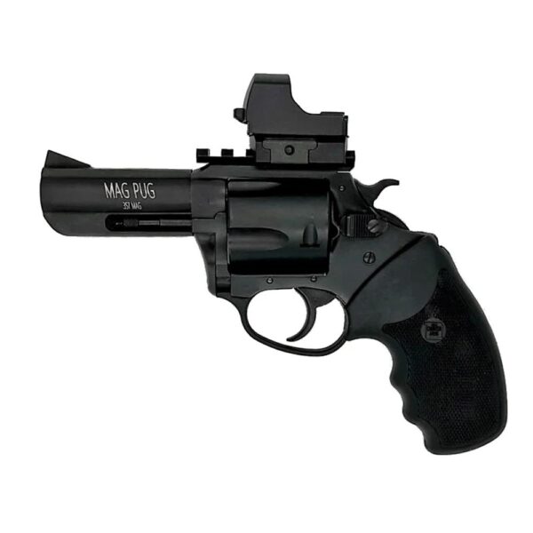 Charter Arms Mag Pug Handgun 357 Mag 5rd Capacity 3" Barrel Black with Red Dot - Refurbished - Precision Shot Firearms