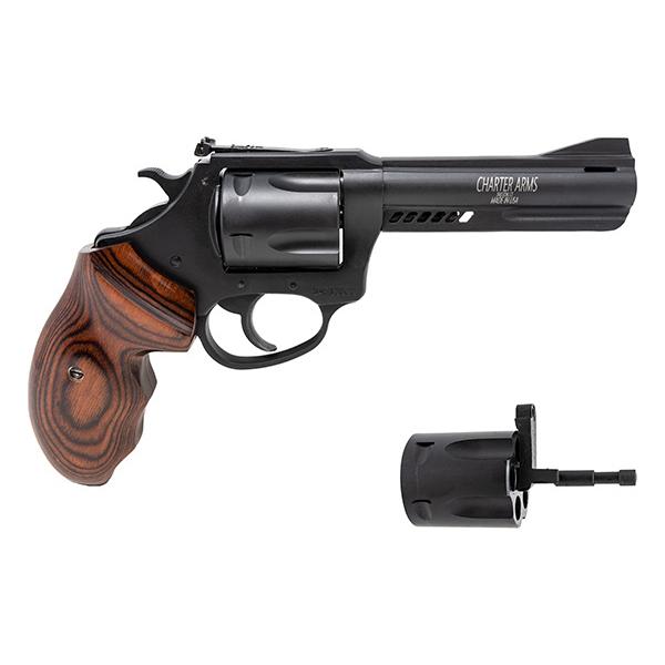 Charter Arms Double Dog Mag Pug & Pitbull Handgun 9mm Luger /.357 Mag 5rd Capacity 4.2'' Barrel - Precision Shot Firearms
