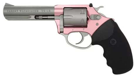Charter Arms Pathfinder Lite Pink Lady .22LR 6 Shot 4.2" Barrel Pink/Matte Stainless - Precision Shot Firearms