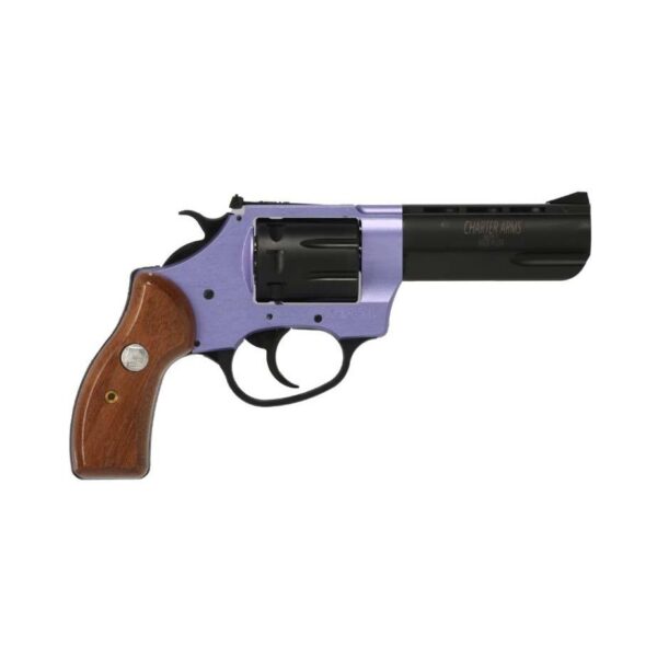 Charter Arms Pathfinder II Handgun .22 LR 8rd Capacity 3.5'' Barrel Lavender/Black - Precision Shot Firearms