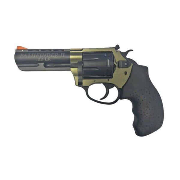 Charter Arms Pathfinder II Handgun .22 WMR 8rd Capacity 3.5'' Barrel OD Green/Black - Precision Shot Firearms