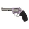 Charter Arms Target Pathfinder .22 LR 6rd Capacity 4.2" Barrel Lavender with Full Black Grip REFURBISHED - Precision Shot Firearms