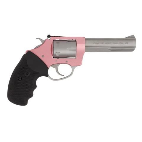 Charter Arms Pink Lady Handgun .22 WMR 6rd Capacity 4.5" Barrel Pink Frame - Refurbished - Precision Shot Firearms