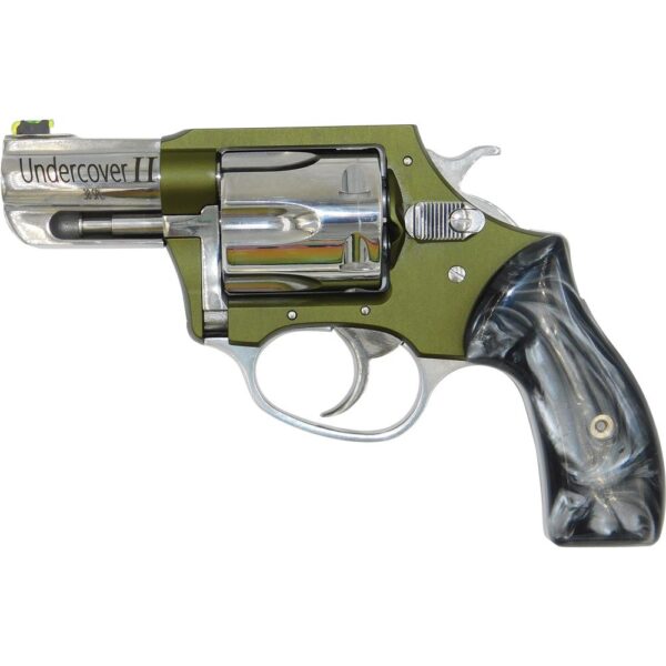 Charter Arms Undercover II OD Green Handgun .38 Spl 6rd Capacity 2" Barrel - Precision Shot Firearms
