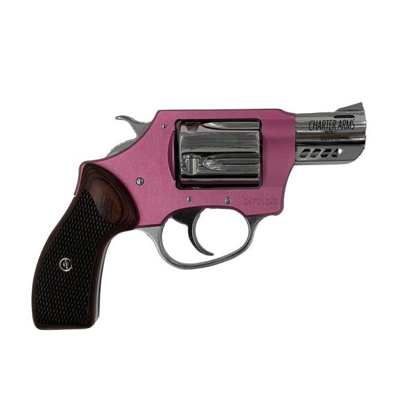 Charter Arms Coyote Series Leader of the Pack Pink Handgun .380 ACP 5rd Capacity 2'' Pink - Precision Shot Firearms