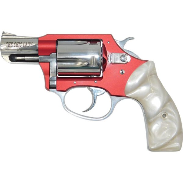 Charter Arms Chic Lady Handgun .38 Spl 5rd Capacity 2" Barrel Red Anodize Pearlite Grips - Precision Shot Firearms