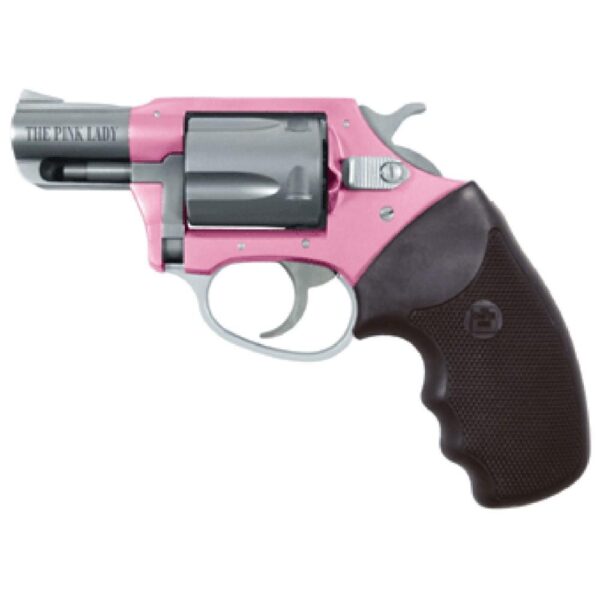 Charter Arms Pink Lady Handgun .38 Spl 5rd Capacity 2" Barrel Pink with Full Black Grip REFURBISHED - Precision Shot Firearms