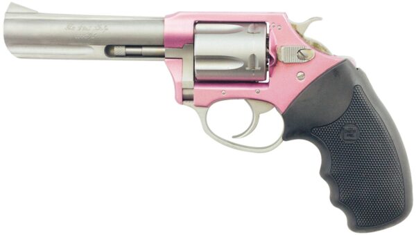 Charter Arms Pink Lady Handgun .38 Spl 5rd Capacity 4.2" Barrel Pink Frame/Stainless Cylinder - Refurbished - Precision Shot Firearms