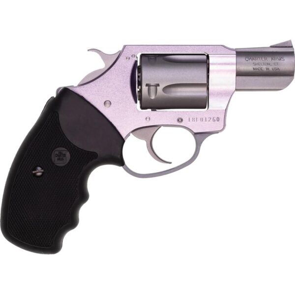 Charter Arms Lavender Lady Handgun 5rd Capacity .38 Spl 2" Barrel Lavender with Black Grip - Precision Shot Firearms