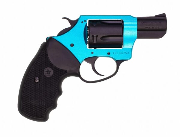 SANTA FE SKY .38 SPL 5 SHOT 2" BARREL FIXED SIGHT TURQUOISE/BLACK CA MA COM - Precision Shot Firearms