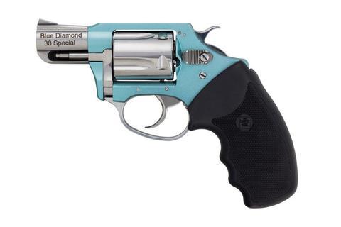 Charter Arms Blue Diamond Handgun .38 Spl 5rd Capacity 2" Barrel High Polish Finish - Precision Shot Firearms