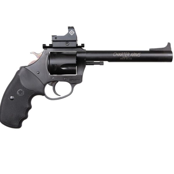 Charter Arms Target Mastiff Handgun .357 Mag 5rd Magazine 6" Barrel Black with Optic - Precision Shot Firearms