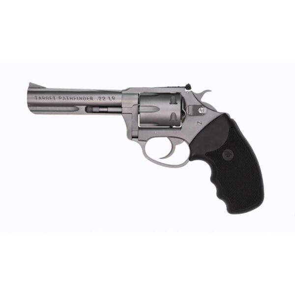 Charter Arms Target Pathfinder .22 LR 6rd Capacity 4.2" Barrel Stainless - Precision Shot Firearms
