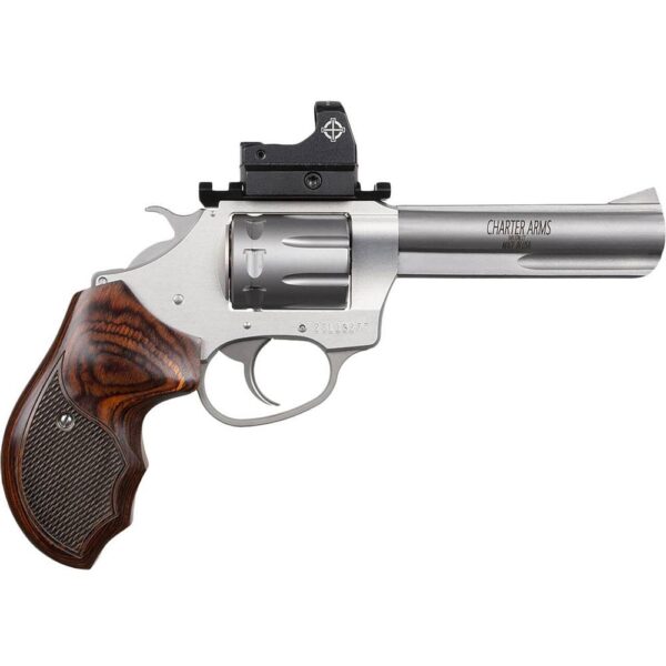 Charter Arms Target Pathfinder Handgun .22 LR 8rd Capacity 4.2" Barrel Black - Precision Shot Firearms