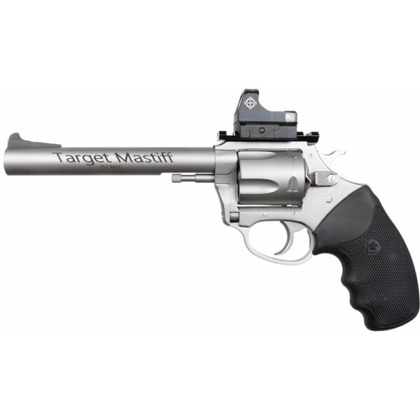 Charter Arms Target Mastiff Handgun .357 Mag 5rd Magazine 6" Barrel Stainless with Optic - Precision Shot Firearms