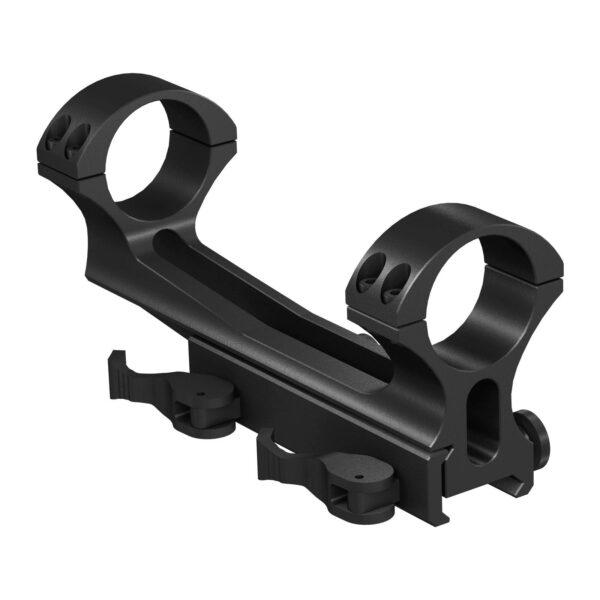 ATN 1-Piece Dual Cantilever Quick Detach Scope Mount 30mm QDM - Black - Precision Shot Firearms