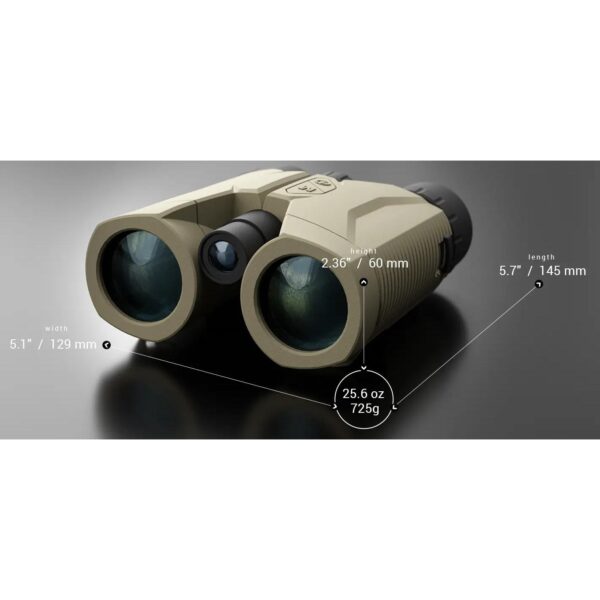 ATN Rangefinder Binocular 10x42 Laser Ballistics 2000m w/Bluetooth - Precision Shot Firearms
