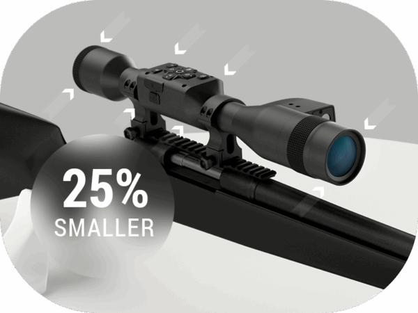 ATN X-Sight 5 LRF 3-15x UHD Smart Day/Night Hunting Rifle Scope w/Gen 5 Sensor - Precision Shot Firearms