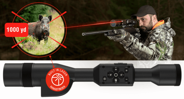 ATN X-Sight 5 5-25x UHD Smart Day/Night Hunting Rifle Scope w/ Gen 5 Sensor - Precision Shot Firearms