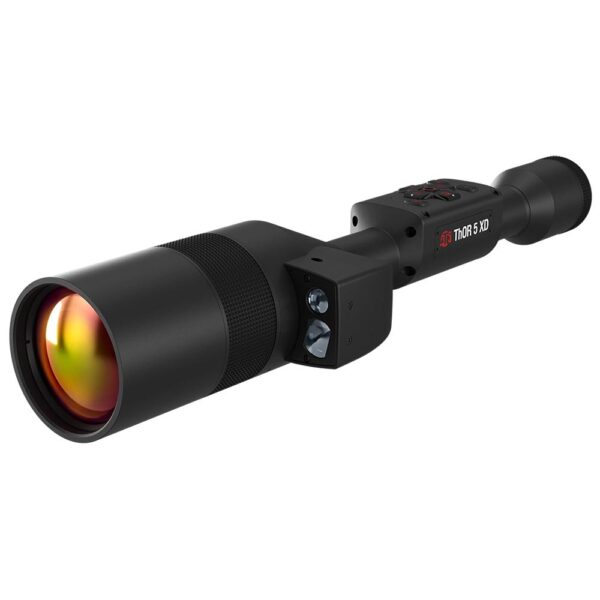 ATN Thor 5 XD LRF Thermal Rifle Scope 4-40x 1280x1024 12 Micron Black - Precision Shot Firearms