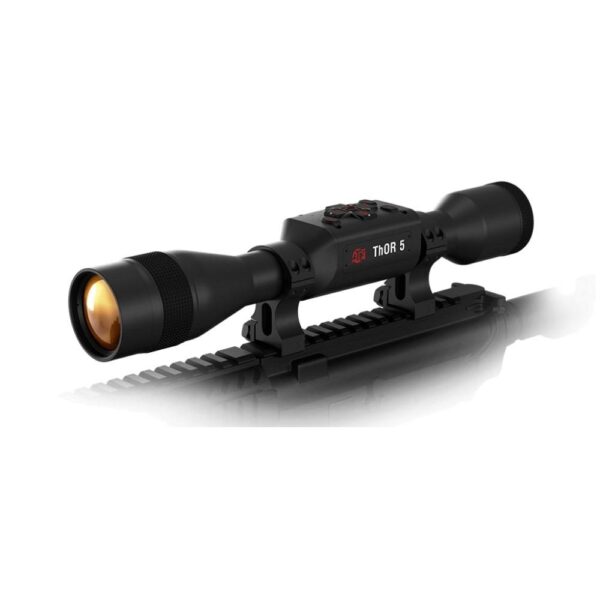 ATN Thor 5 Thermal Rifle Scope 3-12x 320x240 12 micron Smart HD Black - Precision Shot Firearms