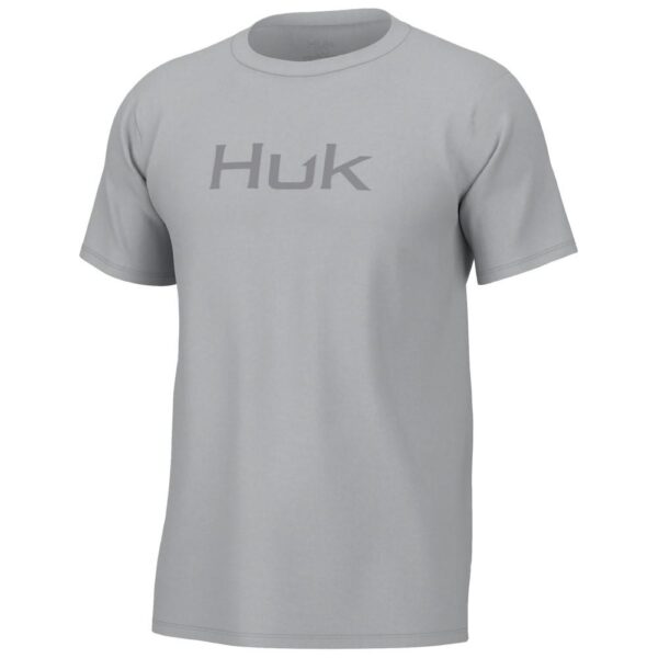 Huk Logo Short Sleeve Shirt Harbor Mist L - Precision Shot Firearms