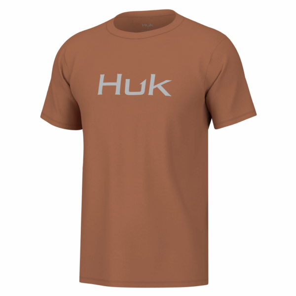 Huk Logo Short Sleeve Shirt Sunburn L - Precision Shot Firearms