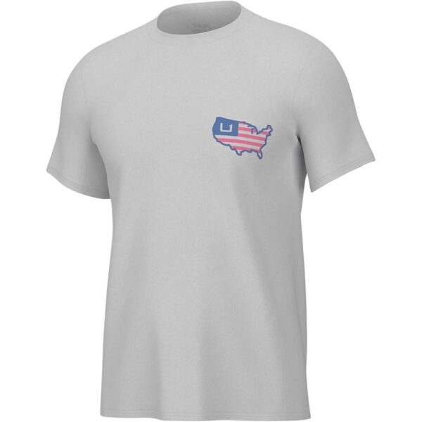 Huk American Tee Shirt White S - Precision Shot Firearms
