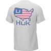 Huk American Tee Shirt White S - Precision Shot Firearms