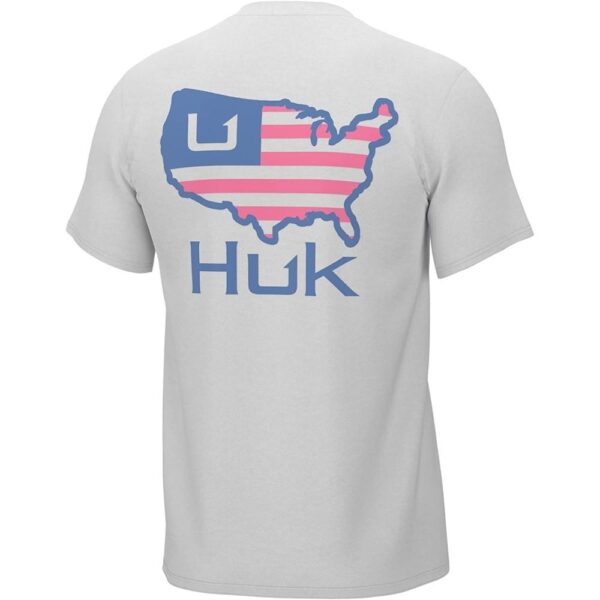 Huk American Tee Shirt White S - Precision Shot Firearms