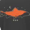 Huk Moon Trout Short Sleeve Shirt Volcanic Ash S - Precision Shot Firearms