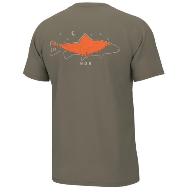 Huk Moon Trout Short Sleeve Shirt Overland Trek S - Precision Shot Firearms
