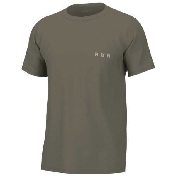 Huk Moon Trout Short Sleeve Shirt Overland Trek S - Precision Shot Firearms
