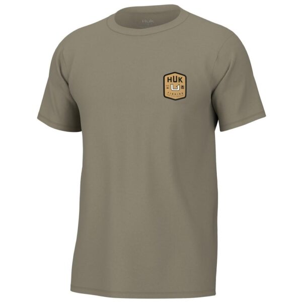 Huk Born Short Sleeve Shirt Overland Trek L - Precision Shot Firearms