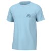 Huk Tuna Skull Short Sleeve Shirt Crystal Blue 2XL - Precision Shot Firearms