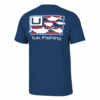 Huk Trophy Flag Short Sleeve Shirt Set Sail XL - Precision Shot Firearms