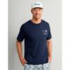 Huk Fish Flag Short Sleeve Shirt Naval Academy S - Precision Shot Firearms