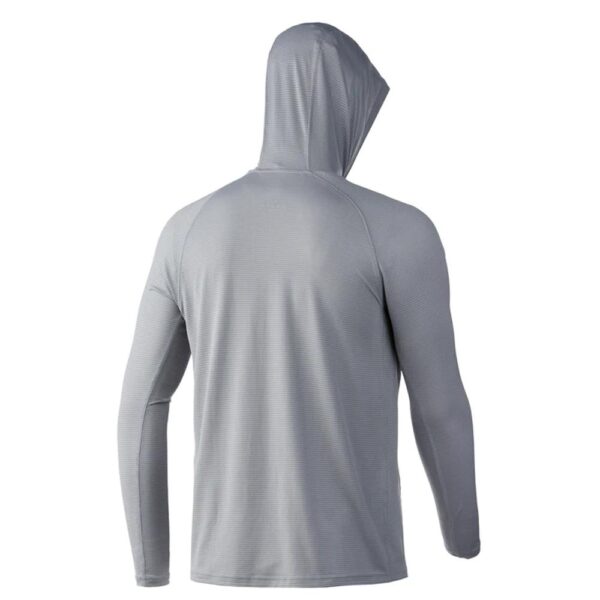 Huk A1A Performance Hoodie Overcast Grey S - Precision Shot Firearms