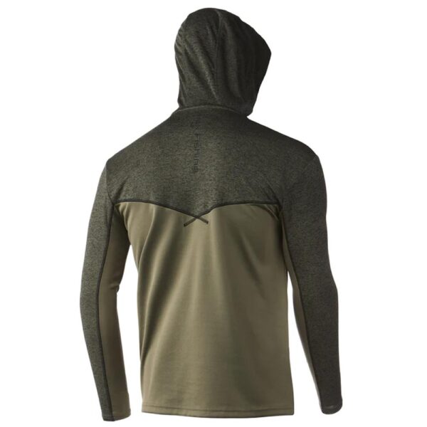 Huk Icon X Coldfront Hoodie Heather Moss L - Precision Shot Firearms