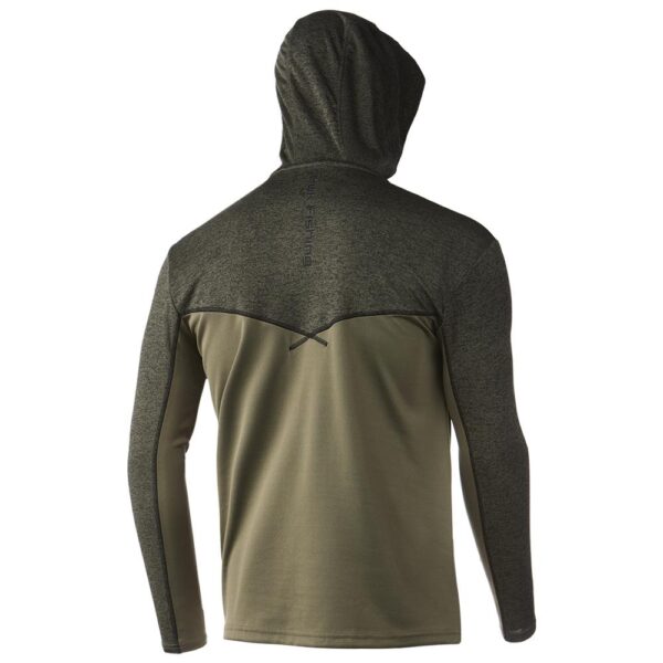 Huk Icon X Coldfront Hoodie Heather Moss M - Precision Shot Firearms